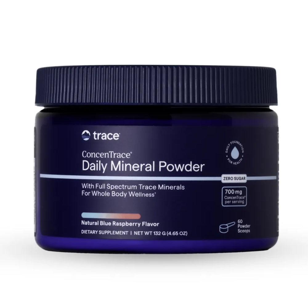 ConcenTrace Daily Mineral Powder - Blue Raspberry Trace Minerals Research