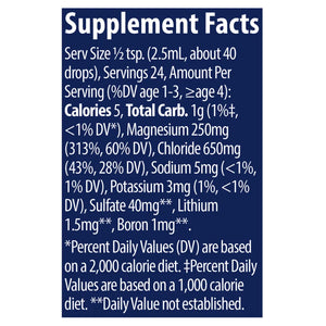ConcenTrace Trace Mineral Drops Trace Minerals Research