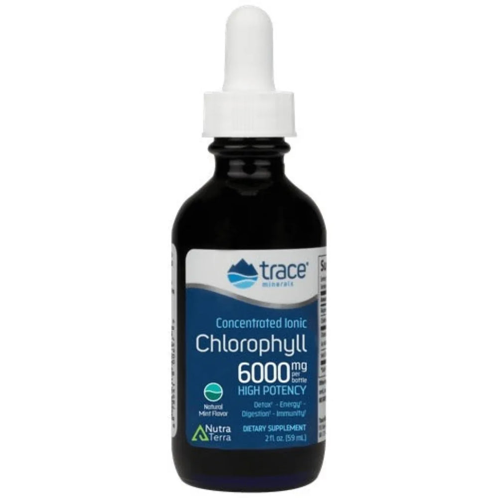 Concentrated Ionic Chlorophyll high potency 6000 mg Trace Minerals Research