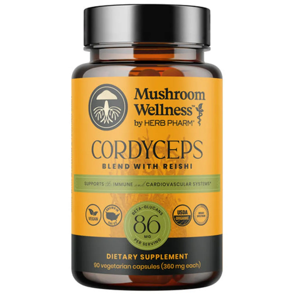 Cordyceps Blend with Reishi Herb Pharm