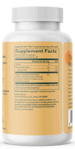 Cordyceps Mushroom Superfood Capsule