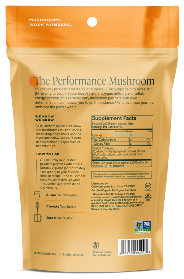 Cordyceps Mushroom Superfood Powder