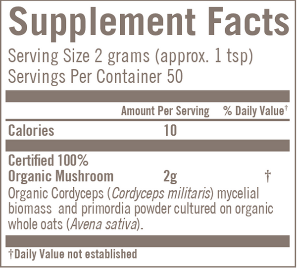Cordyceps Mushroom Superfood Powder