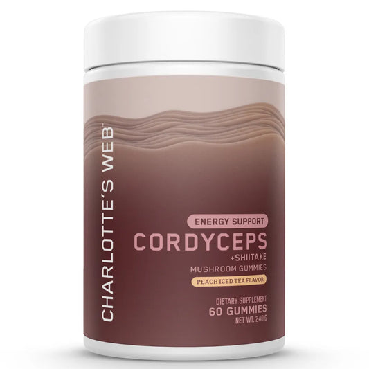 Cordyceps+Shiitake Energy Support Gummy-Charlotte's Web
