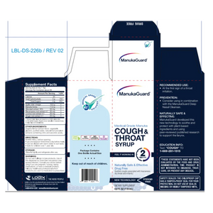 Cough &amp; Throat Syrup by ManukaGuard