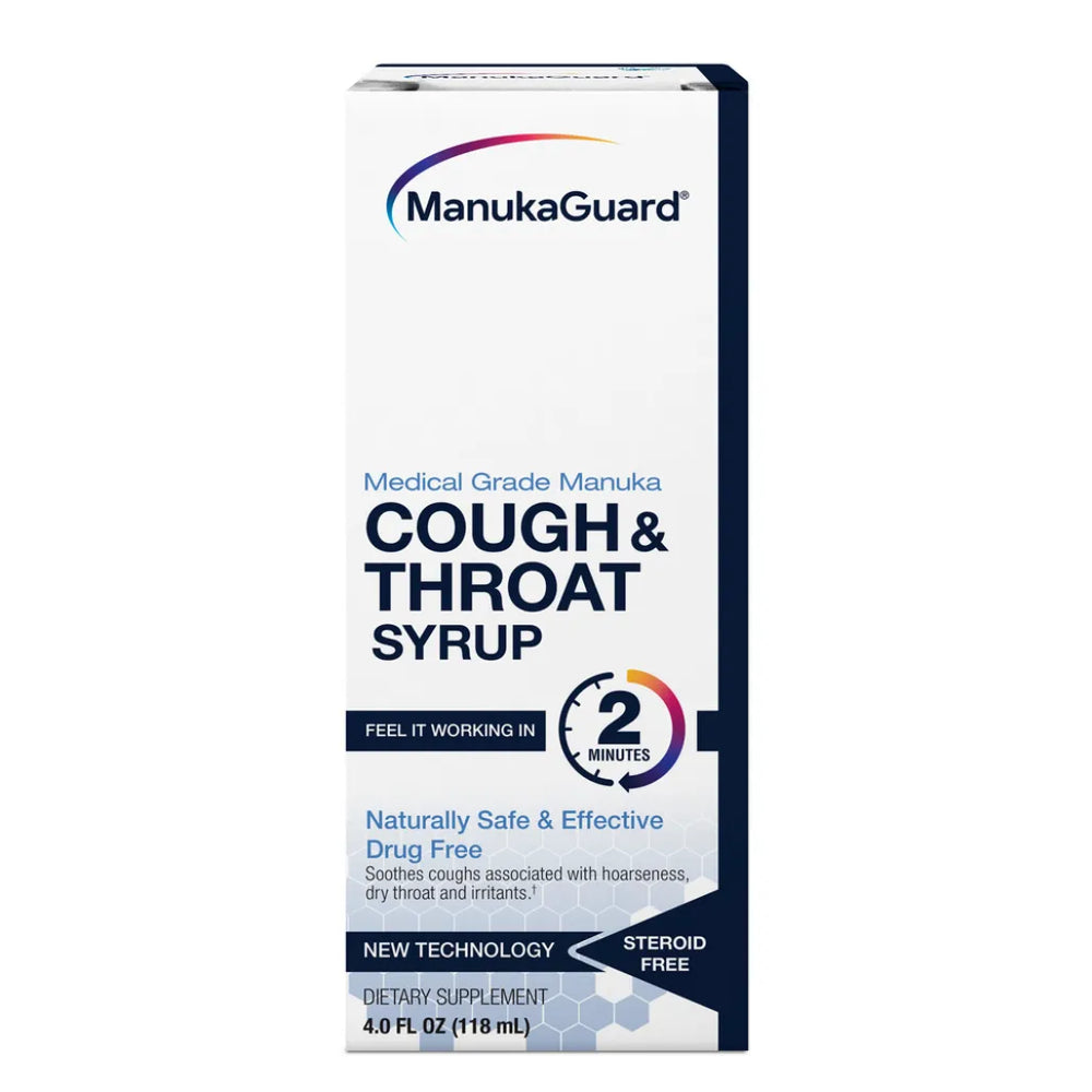 Cough &amp; Throat Syrup by ManukaGuard
