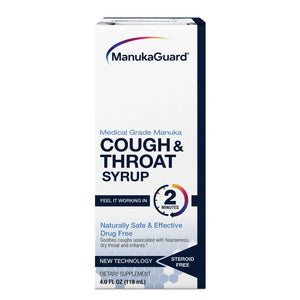 Cough &amp; Throat Syrup by ManukaGuard