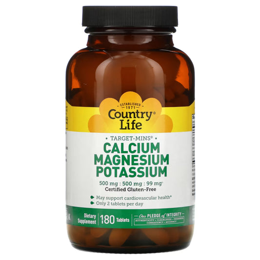 Calcium/Magnesium/Potassium Country life