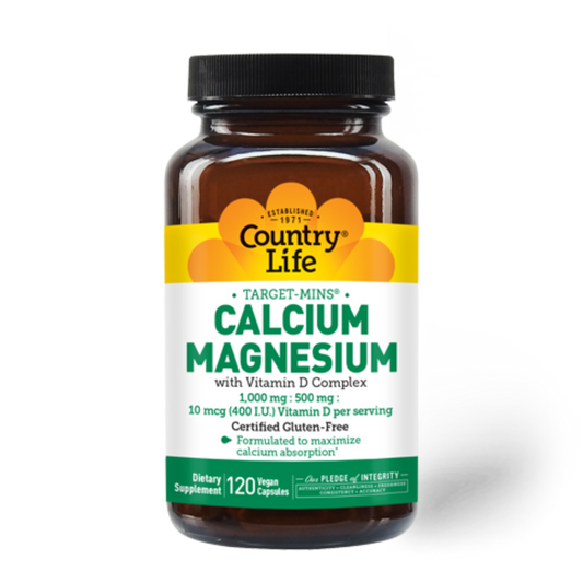 Calcium Magnesium w/ D Country Life
