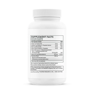 Thorne Craving and Stress Support 60 vegcaps supplement facts