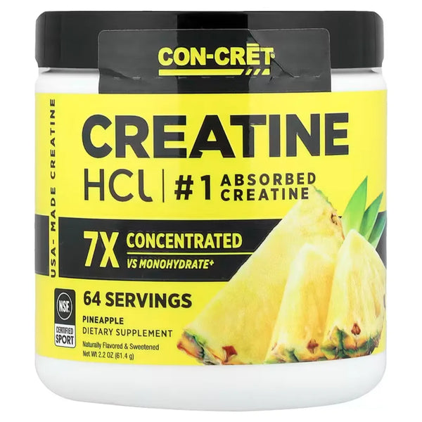 Creatine HCl Powder, 750mg, Pineapple CON-CRET