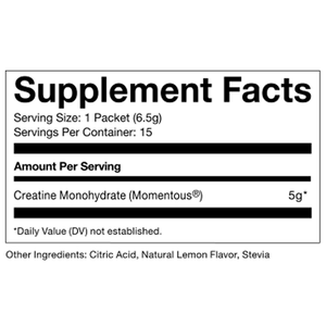 Creatine Singles - Lemon