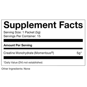 Creatine Singles - Unflavored