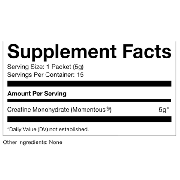 Creatine Singles - Unflavored