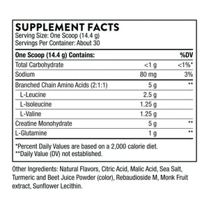 Creatine + BCAA's (Peach Mango Flavored)