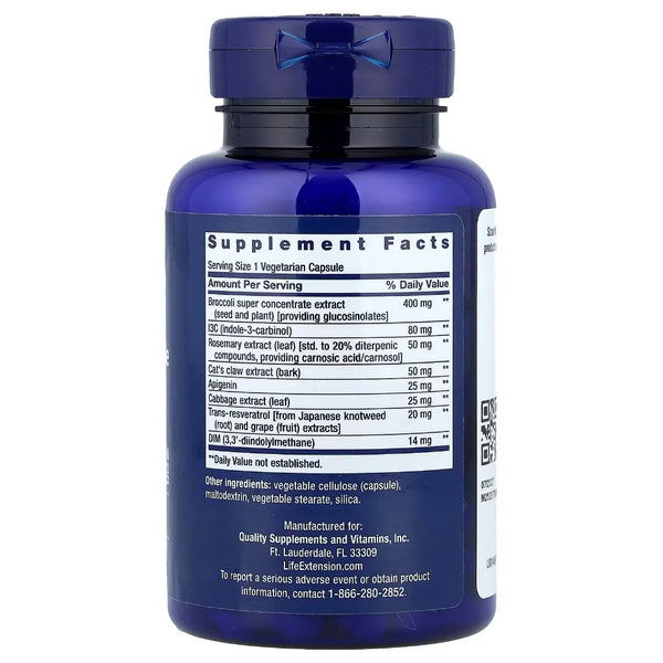 Cruciferous Vegetable Extract Blend and Resveratrol