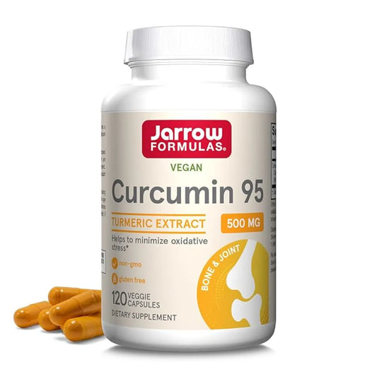Curcumin 95 500 mg by Jarrow Formulas at Nutriessential.com