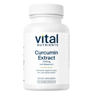 Vital Nutrients Curcumin Extract 700mg - Turmeric Supplement for Optimal Wellness and Joint Comfort