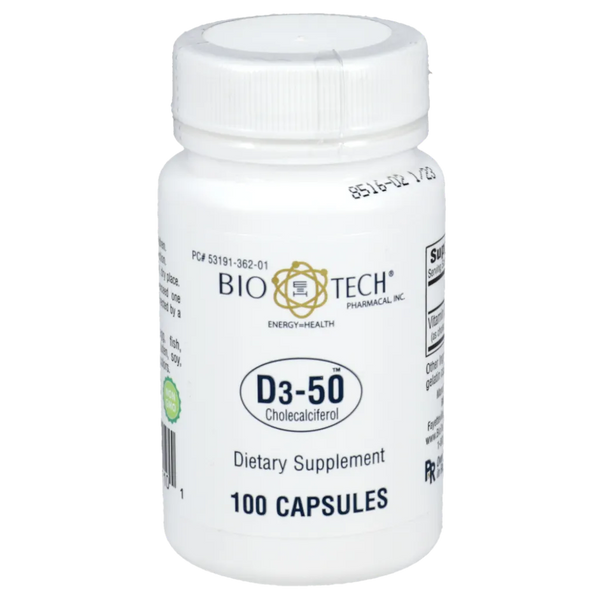 D3-50 50,000IU Bio-Tech Pharmacal