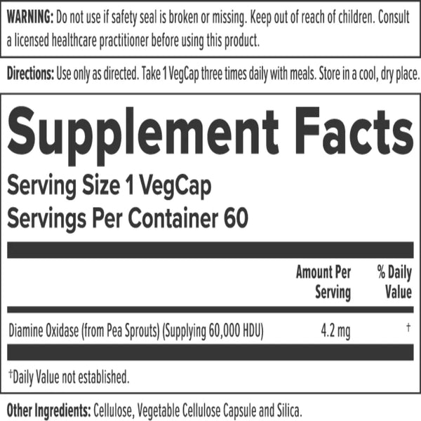 DAO Enzyme
Nutra BioGenesis