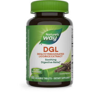 DGL Deglycyrrhizinated Licorice Natures way