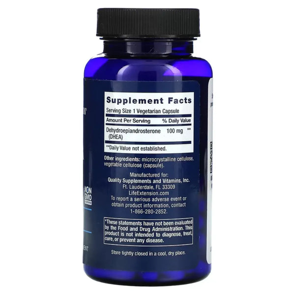 DHEA 100 mg Life Extension