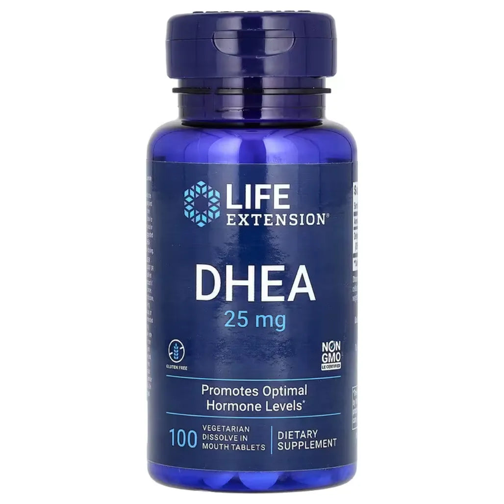 Life Extension DHEA 25 mg 100 Lozenges | Nutriessential