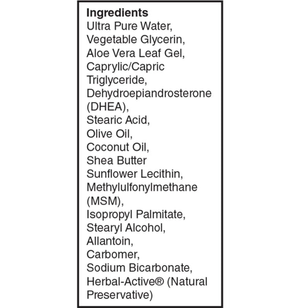 DHEA Cream by Nutritional Frontiers