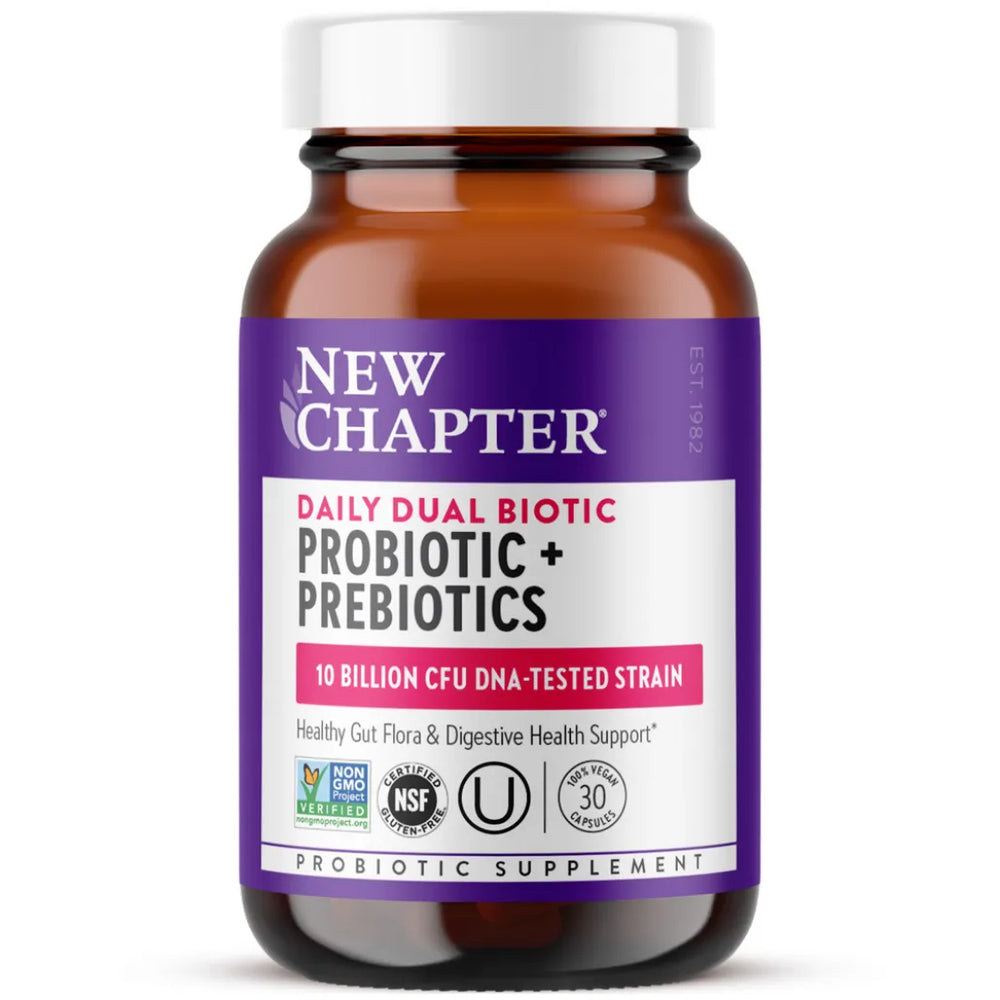 Daily Dual Biotic Probiotic + Prebiotic by new chapter