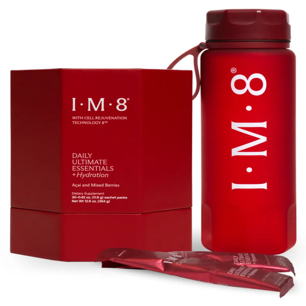IM8 Daily Ultimate Essentials all-in-one supplement sachets