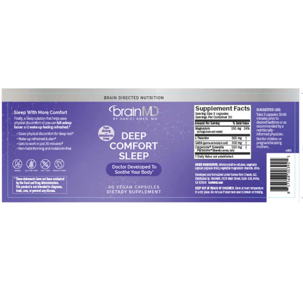 Deep Comfort Sleep by BrainMD