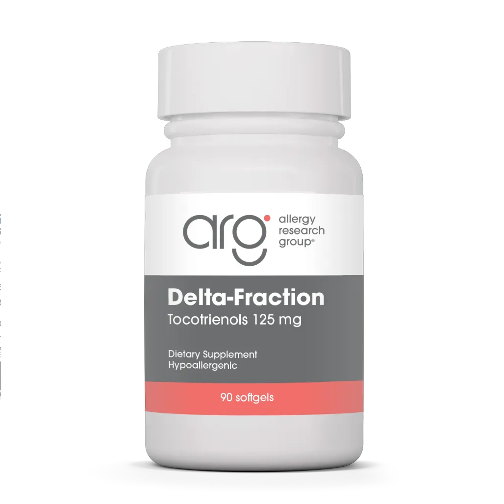 Delta Fraction Tocotrienols 125mg Allergy Research Group