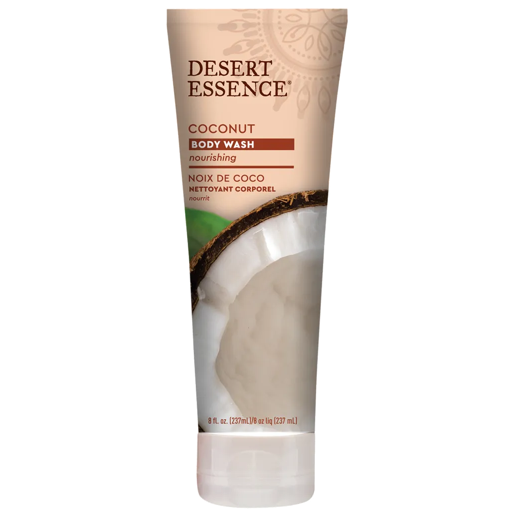 Desert Essence Coconut Body Wash 8 fl oz