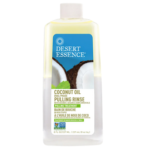 Desert Essence Coconut Oil Pulling Rinse 8 fl oz