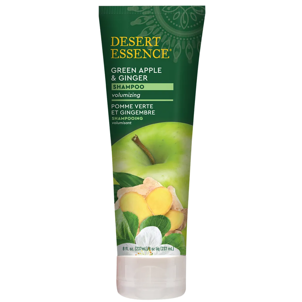 Desert Essence Green Apple-Ginger Thickening Shampoo