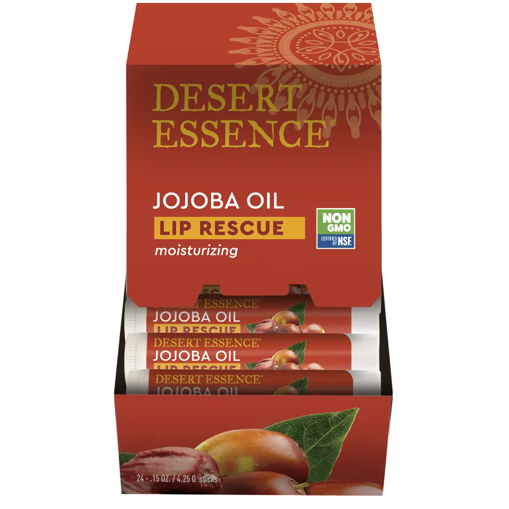 Desert Essence Jojoba Lip Rescue .15 oz