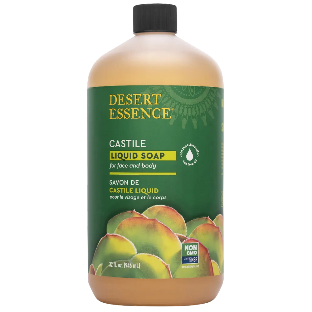 Desert Essence Liquid Castile Soap w/Tea Tree