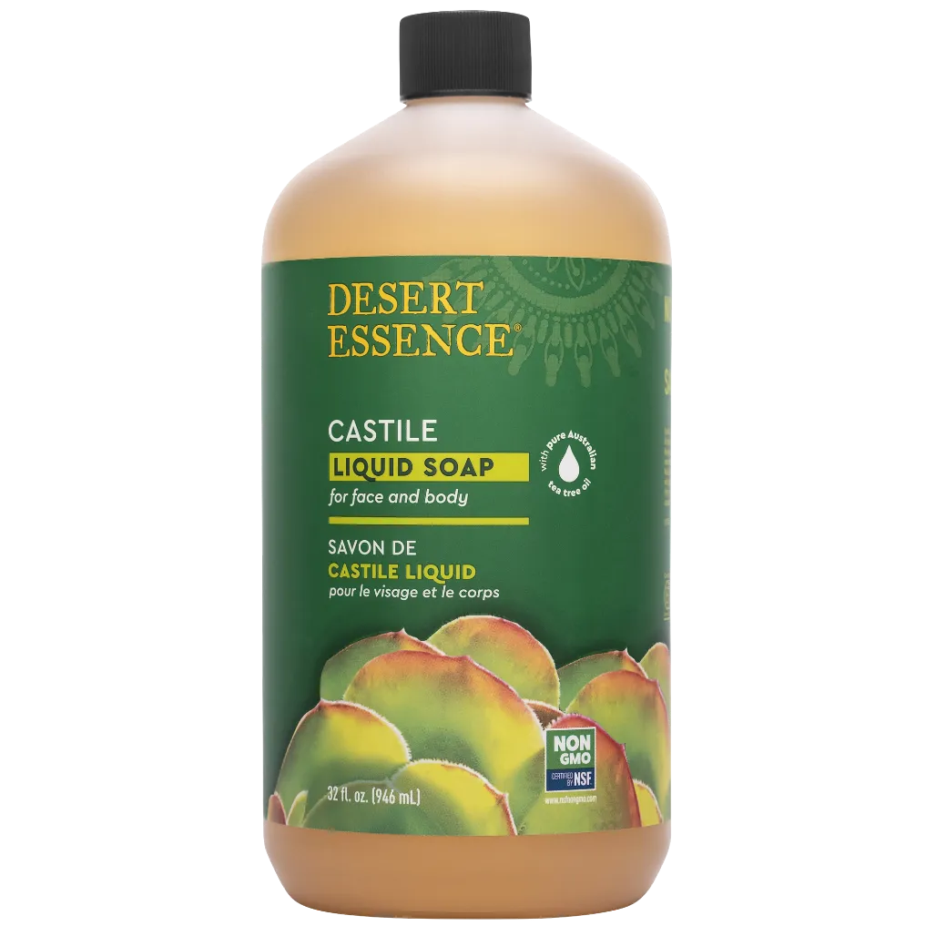 Desert Essence Liquid Castile Soap w/Tea Tree