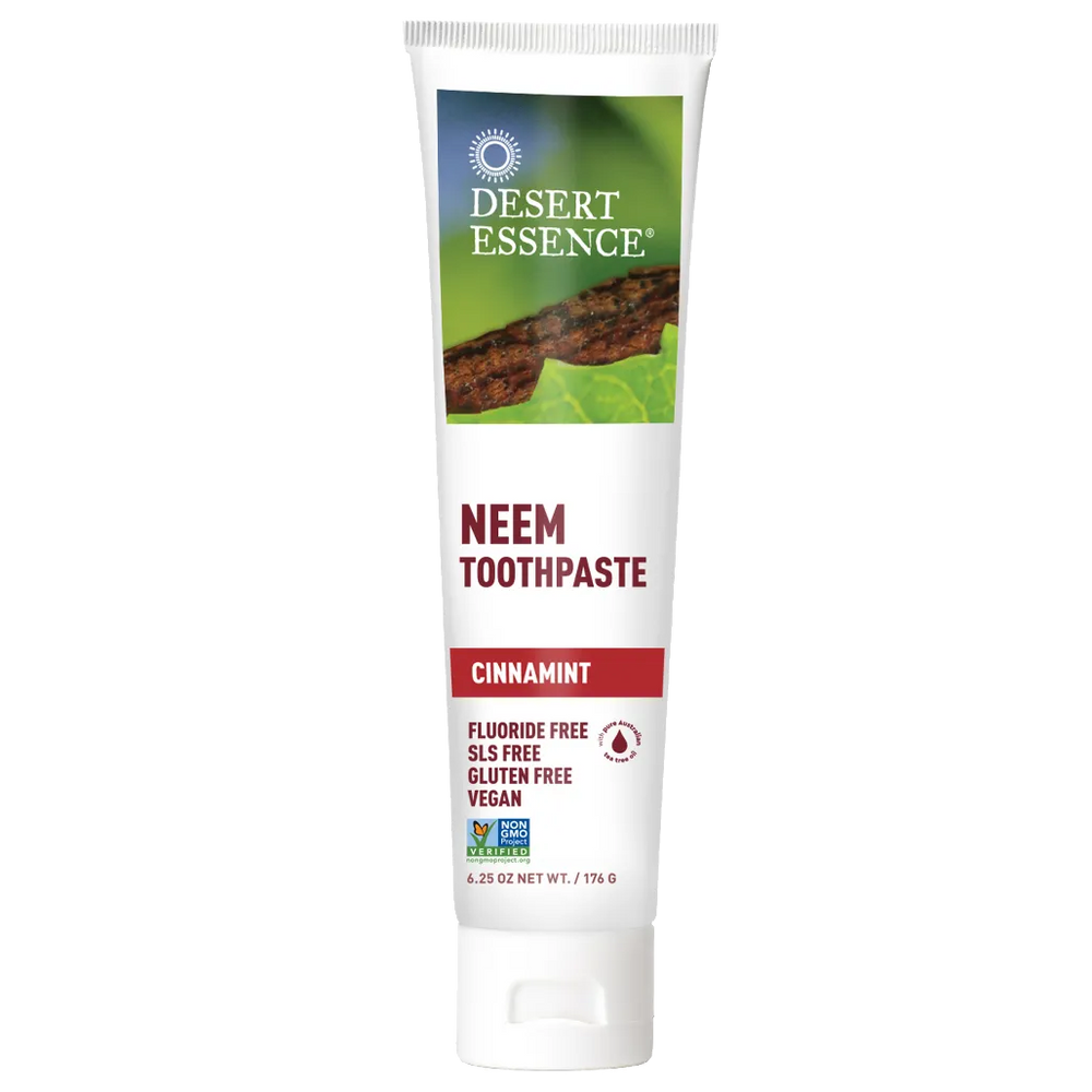 Desert Essence Natural Neem Toothpaste Cinnamint