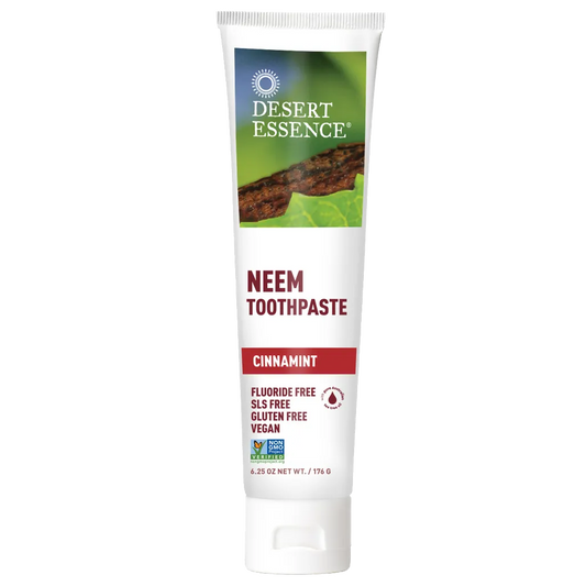 Desert Essence Natural Neem Toothpaste Cinnamint