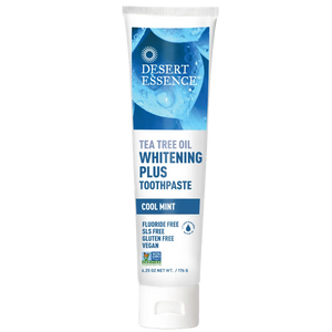Desert Essence Natural TT Oil Toothpaste White
