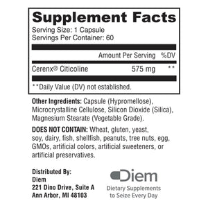 Brain Support by Diem at Nutriessential.com