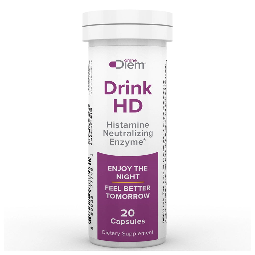 Drink HD by Diem  - histamine neutralizing enzyme
