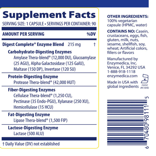 Digest Complete Enzymedica