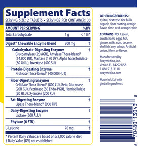 Digest Complete Chewable Enzymedica