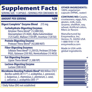 Digest Complete + Probiotics Enzymedica