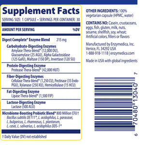Digest Complete + Probiotics Enzymedica