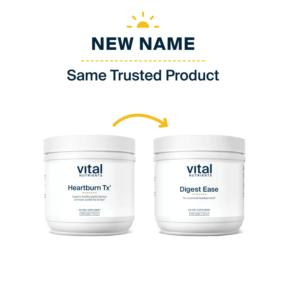 Vital Nutrients Digest Ease Supplement - Supports Integrity of Gastric Mucosal Lining