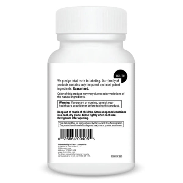 Digestive Enzymes Chewable with Prebiotics + Probiotics Davinci Labs