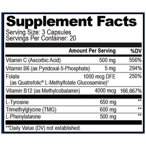Dopamine Brain Food Natural Stacks